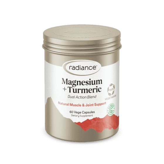 Radiance Magnesium & Tumeric 60 Tabs - Life Pharmacy Orewa