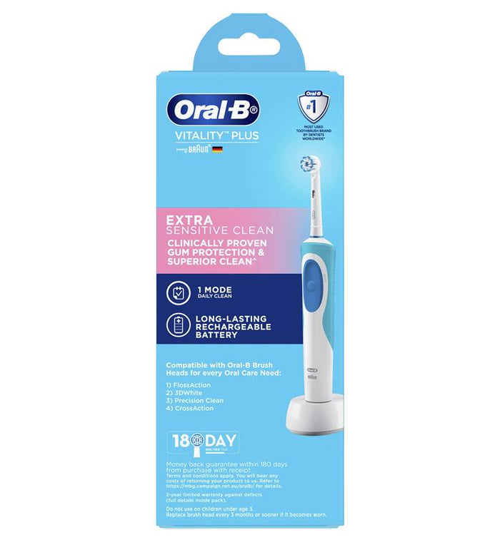 Oral-B Vitality Sensitive Clean Rechargeable Power Toothbrush