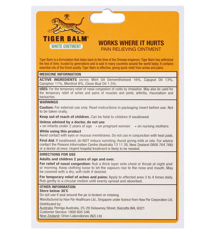Tiger Balm White