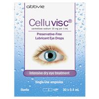 Celluvisc Eye Drops 0.4ml x 30 Vials