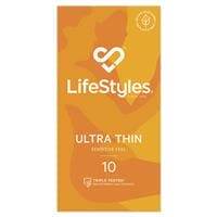 Lifestyles Ultra Thin Condoms 10Pk - Life Pharmacy Orewa