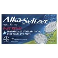 Alka Seltzer Lemon 20 Tabs - Life Pharmacy Orewa