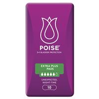 Poise Pads Extra Plus 10 Pack