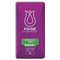 Poise Pads Extra Plus 10 Pack