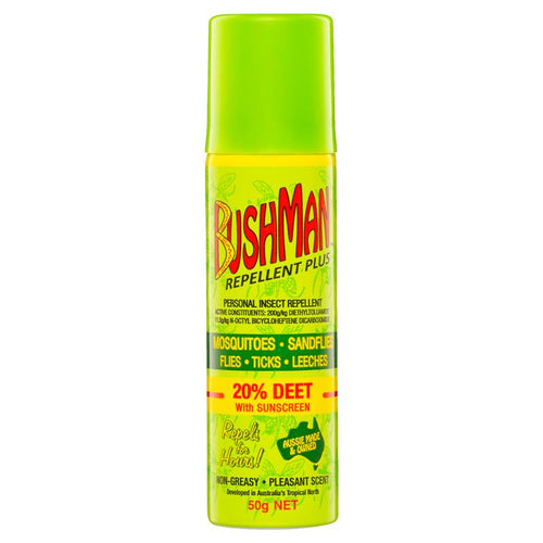 Bushman Plus UV Insect Repellent Aerosol 50g