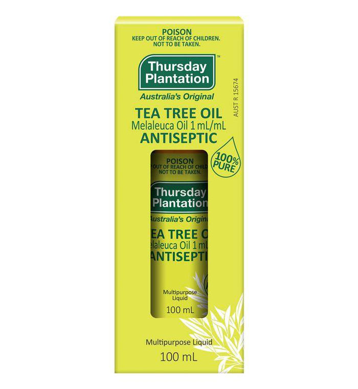 Thursday Plantation Tea Tree Oil 100 Percent 100 ml - Life Pharmacy Orewa