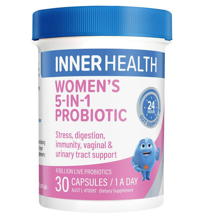 Inner Health Women's 5-In-1 Probiotic 30 Capsules