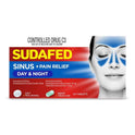 Sudafed Sinus Pain Relief Day &Night PSE 24 Tablets - Life Pharmacy Orewa