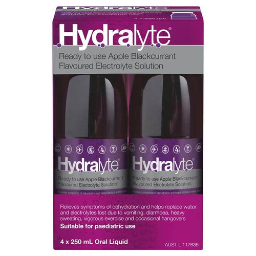 Hydralyte Apple Blackcurrant 250Ml 4 - Life Pharmacy Orewa