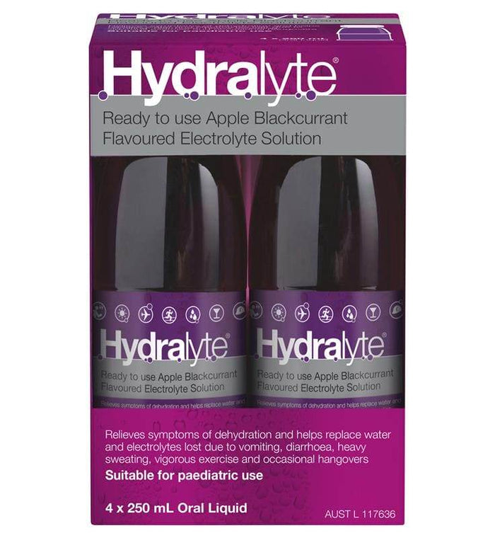Hydralyte Apple Blackcurrant 250Ml 4 - Life Pharmacy Orewa