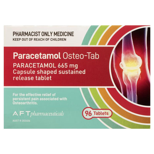 Paracetamol Osteo Tablets SR, 665MG 96