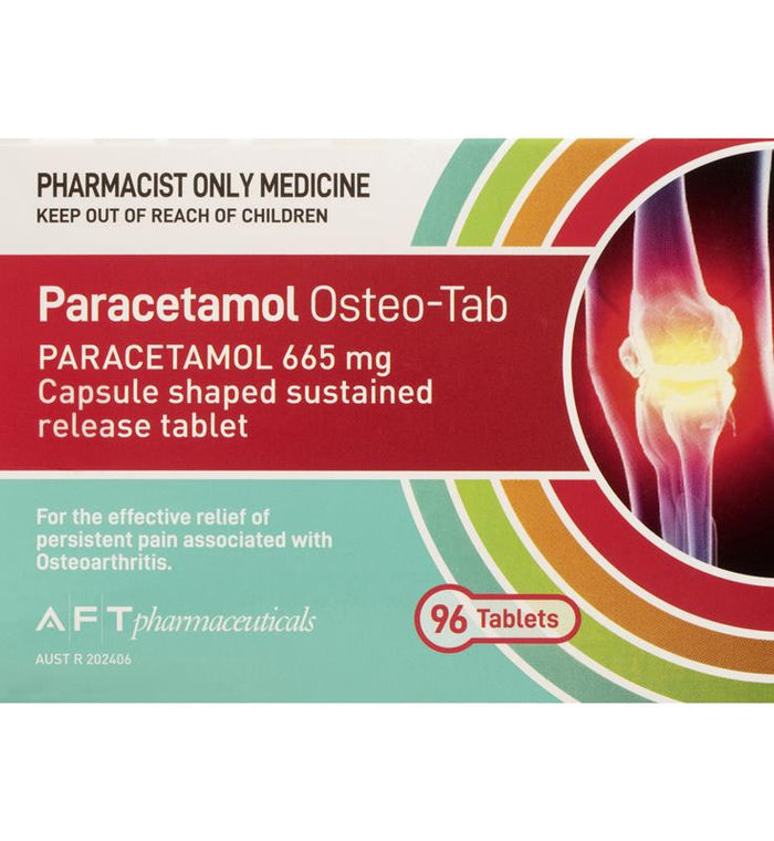 Paracetamol Osteo Tablets SR, 665MG 96