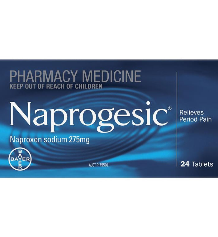 Naprogesic Tablets 275 Mg Pack of 24