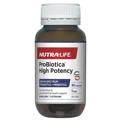 Nutralife Probiotica High Potency 30 Capsules - Life Pharmacy Orewa