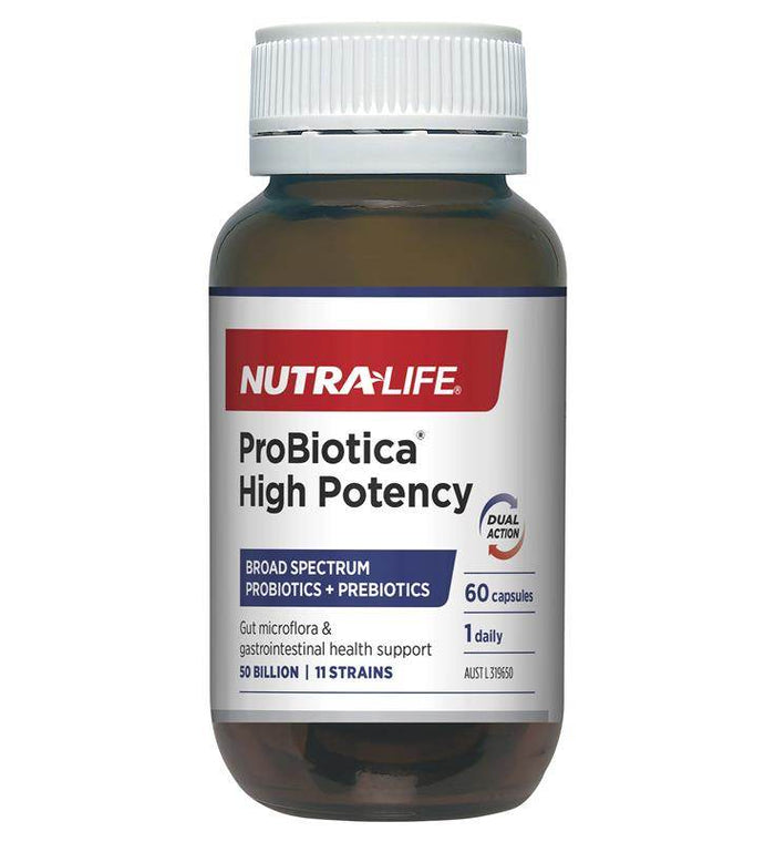 Nutralife Probiotica High Potency 30 Capsules - Life Pharmacy Orewa