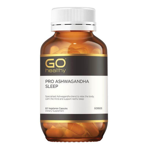 Go Healthy Pro Ashwagandha Sleep 60 Vege Capsules - Life Pharmacy Orewa