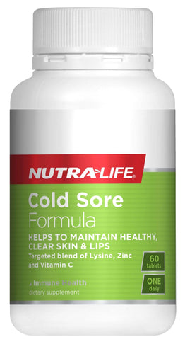 Nutra-Life Cold Sore Formula 60 - Life Pharmacy Orewa