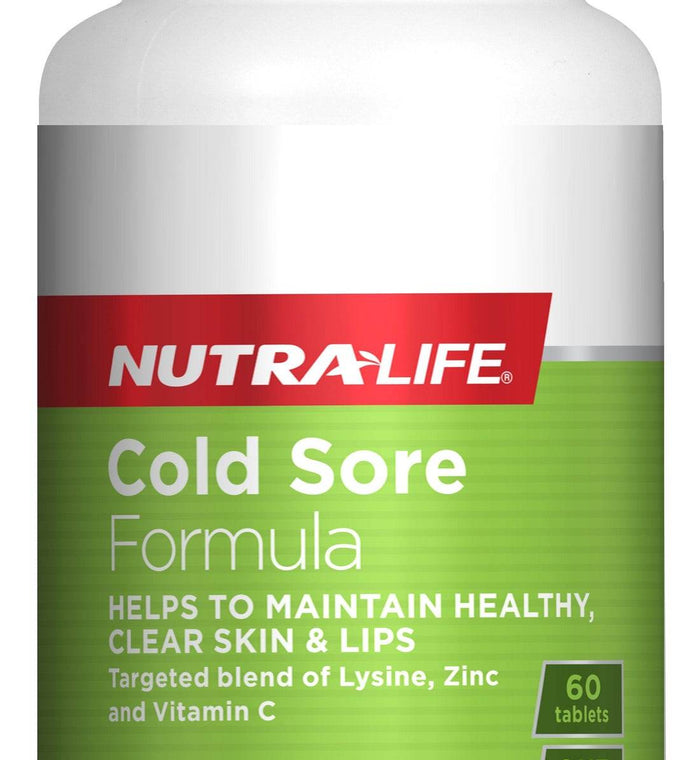 Nutra-Life Cold Sore Formula 60 - Life Pharmacy Orewa
