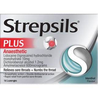 Strepsils Anaesthetic Plus 16 - Life Pharmacy Orewa