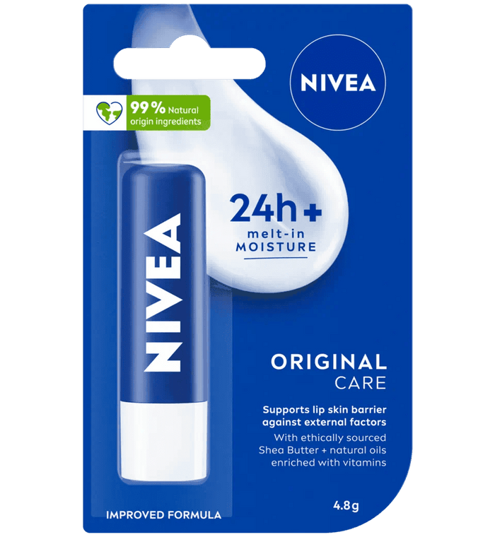 Nivea Lip Balm Original Care 4.8G - Life Pharmacy Orewa