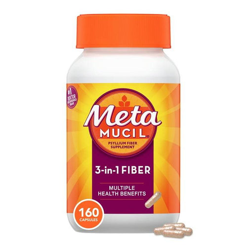 Metamucil Fibrecaps 160 Caps - Life Pharmacy Orewa