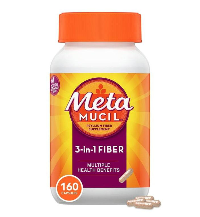 Metamucil Fibrecaps 160 Caps - Life Pharmacy Orewa