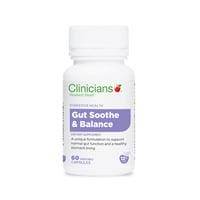 Clinicians Gut Soothe & Balance Vege Caps 60 - Life Pharmacy Orewa
