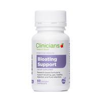 Clinicians Bloating Support 60 VegeCapsules
