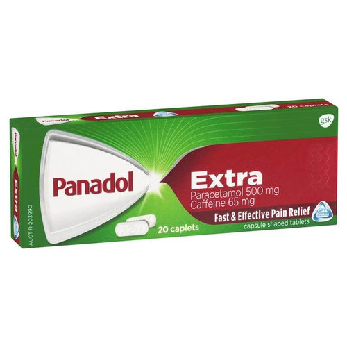 Panadol Extra + Optizorb 20 Caps - Life Pharmacy Orewa