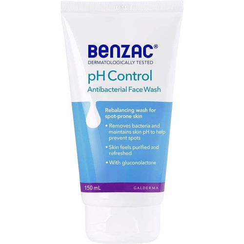 Benzac Ph Control Antibacterial Face Wash 150Ml - Life Pharmacy Orewa