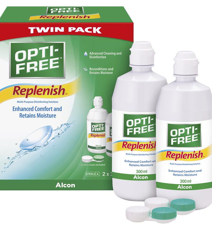 Opti Free Replenish Twin Pack 2x300ml