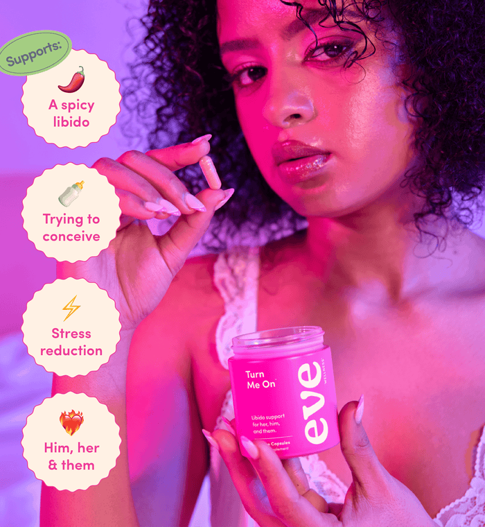 Eve Turn Me On 60 Capsules - Life Pharmacy Orewa