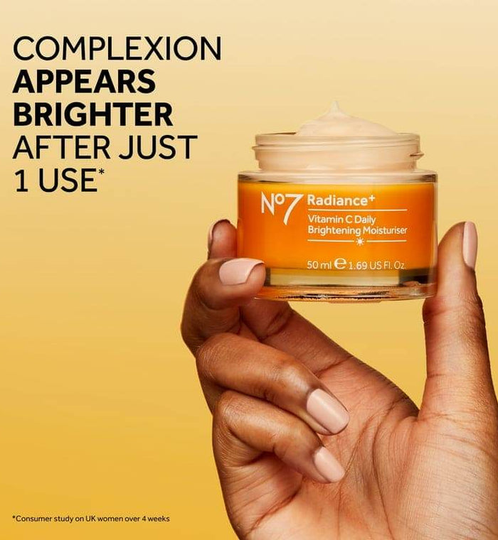 No7 Radiance+ Vitamin C Brightening Day Gel Cream 50ml - Life Pharmacy Orewa