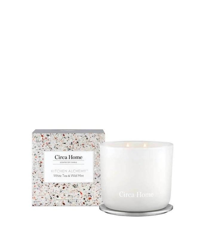 Circa 260G Candle - Kitchen Range - White Tea & Wild Mint - 19 - Life Pharmacy Orewa