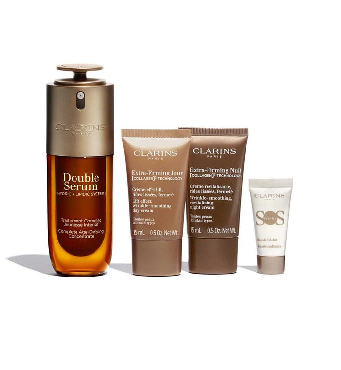 Clarins Double Serum & Extra Firming 4 Piece Collection