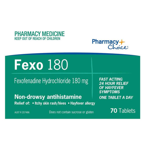 Pharmacy Essentials Fexofenadine 180Mg 70 Tabs - Life Pharmacy Orewa