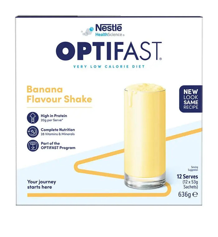 Optifast VLCD Shake Banana 12 x 53g