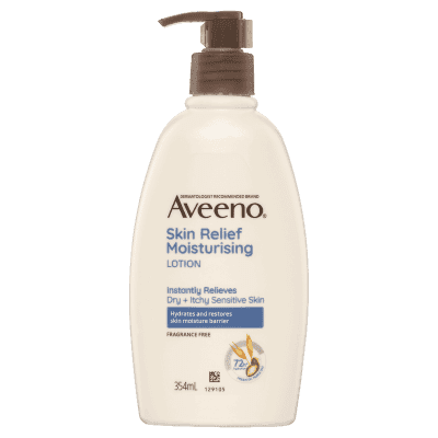 Aveeno Skin Relief Moist Lot FF 354ml - Life Pharmacy Orewa
