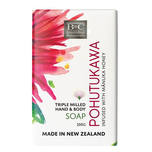 Banks & Co Pohutukawa Soap 200G - Life Pharmacy Orewa