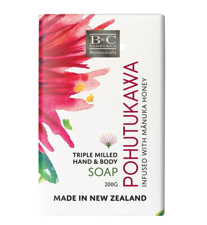Banks & Co Pohutukawa Soap 200G - Life Pharmacy Orewa