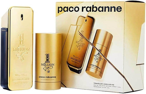 1 Million Edt 100Ml Deodorant Set - Life Pharmacy Orewa