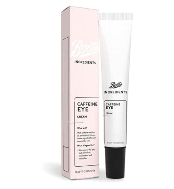 Boots Ingredients Caffeine Eye Cream 15ml by Life Pharmacy Orewa