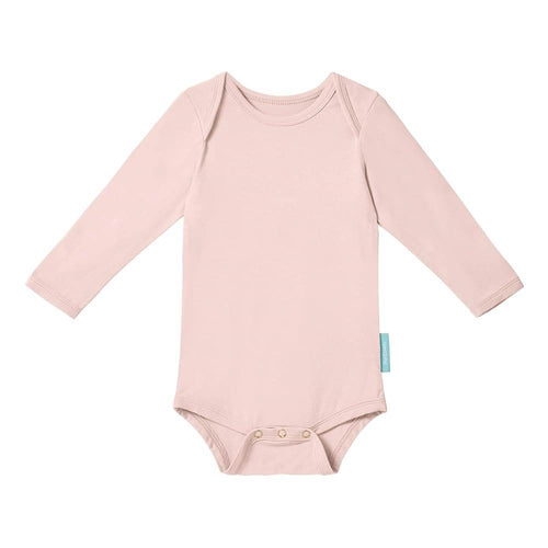 Boody Baby Long Sleeve Romper 0-3 Months Dusty Pink - Life Pharmacy Orewa