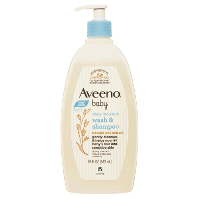 Aveeno Baby Daily Wash & Shampoo 532ml - Life Pharmacy Orewa