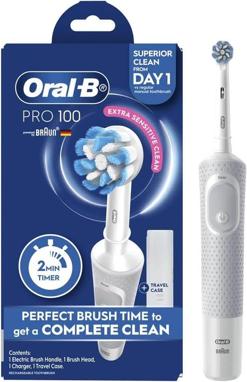 Oral B Pro 100 Electric Toothbrush - Life Pharmacy Orewa