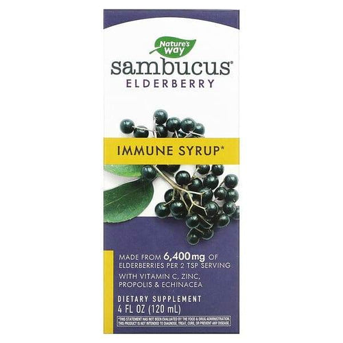Natures Way Sambucus Immune Syrup 120Ml - Life Pharmacy Orewa