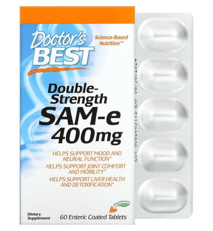 Doctors Best Sam-E 400Mg 60 - Life Pharmacy Orewa