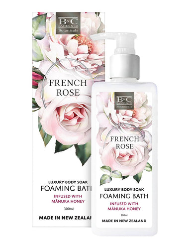 Banks & Co French Rose Foaming Bath 300Ml - Life Pharmacy Orewa