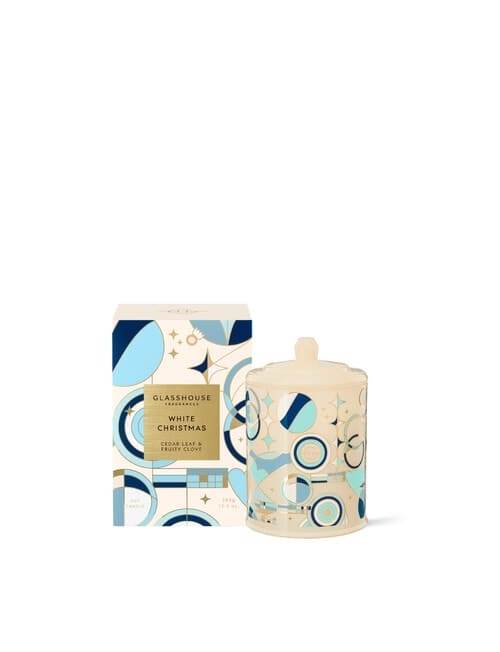 GlassHouse Candle 380G White Christmas - Life Pharmacy Orewa