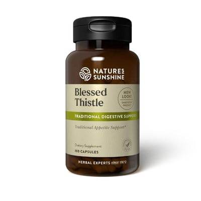Natures Sunshine Blessed Thistle 100 Caps - Life Pharmacy Orewa